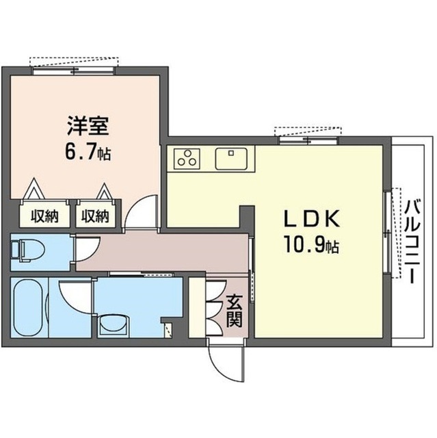 Ｓｈａ　Ｍａｉｓｏｎ　Ａの間取り