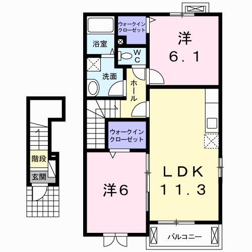 さくら　弐番館の間取り