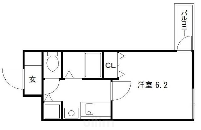 プレサンス京都四条河原町ネクステージの間取り