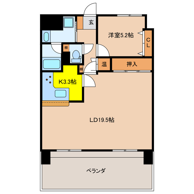 赤羽ハイツの間取り