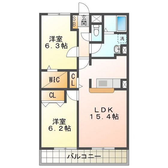 ラルゴエスパシオの間取り