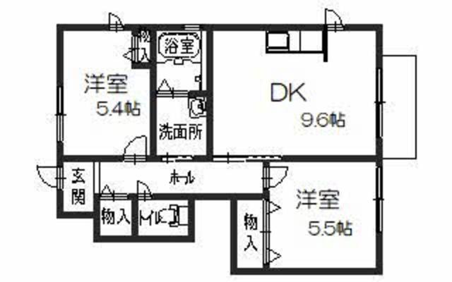 ディアス赤坂の間取り