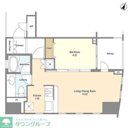 ＭＧ目黒駅前の間取り