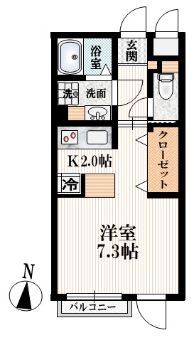 コルト新中野の間取り