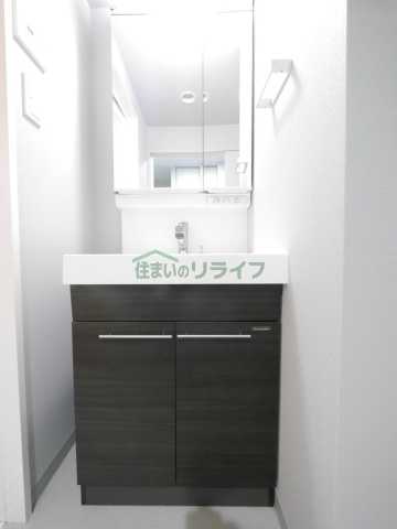 洗面設備　同じ間取り（別部屋）