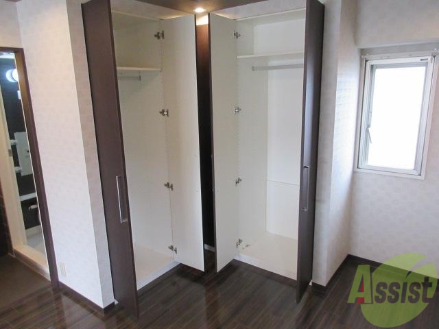 収納　収納もしっかりありますね。