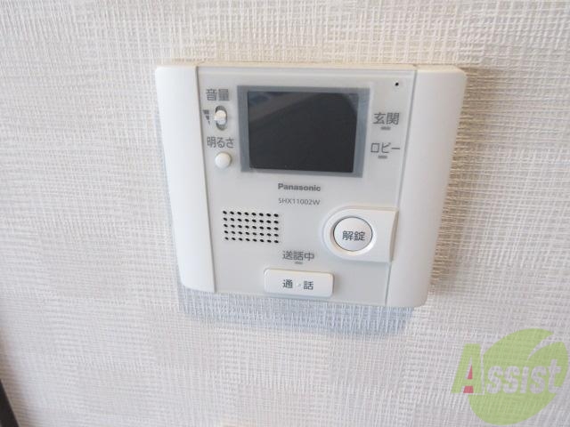 セキュリティ　モニター付きが嬉しいですね。