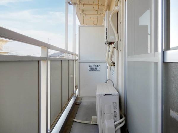 バルコニー　ビレッジハウスの同一物件・同一タイプの間取りの写真です