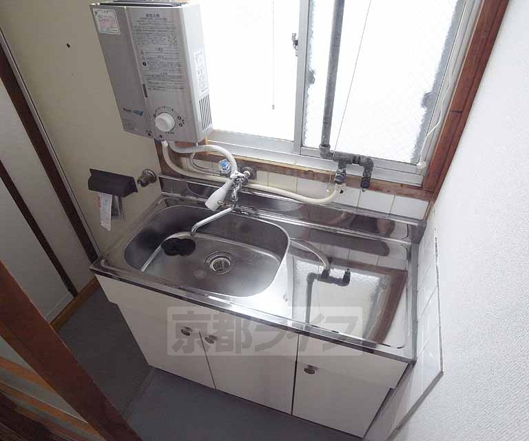 キッチン　ガスコンロ設置可能です。