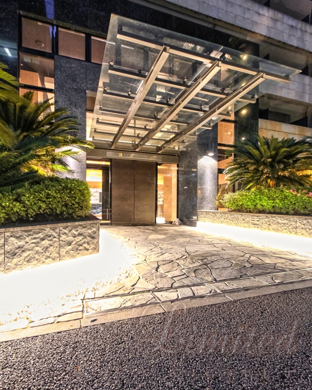 エントランス　南国を思わせるエントランス