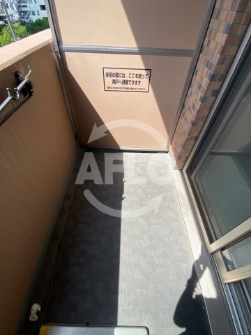 バルコニー　プレサンス心斎橋ルティア　バルコニー