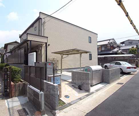 建物外観　オール電化ハイツです。