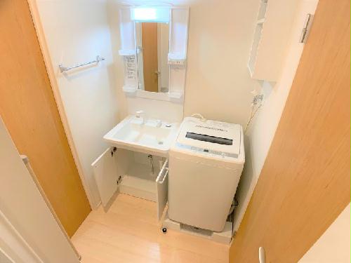 洗面設備　設備・仕様は号室により異なる為、現況を優先致します。