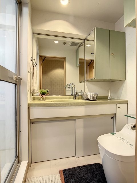 洗面設備　★収納付き、独立洗面台★