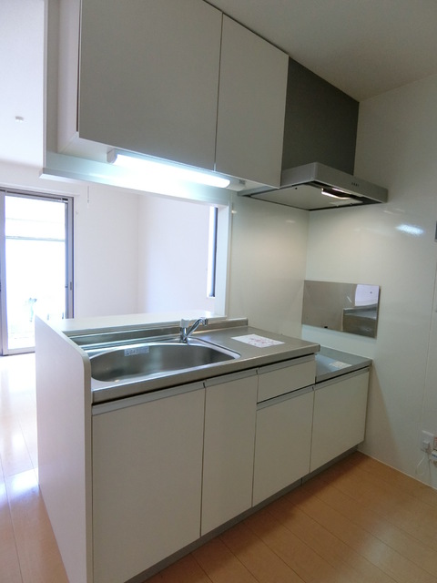 キッチン　ガスコンロ設置可のキッチンです♪