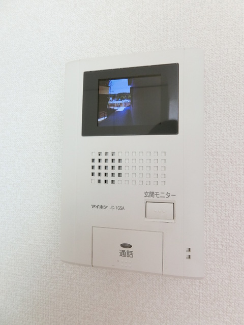 セキュリティ　来訪者のわかるカラーＴＶモニターホン♪
