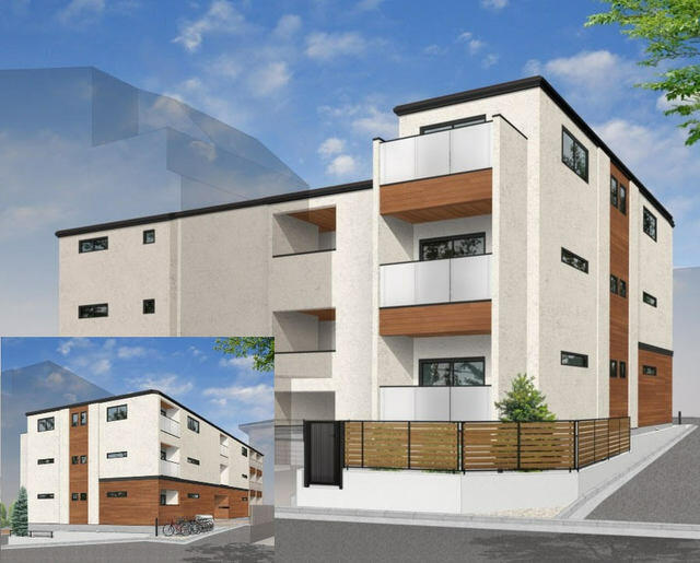 建物外観　外観は落ち着いています