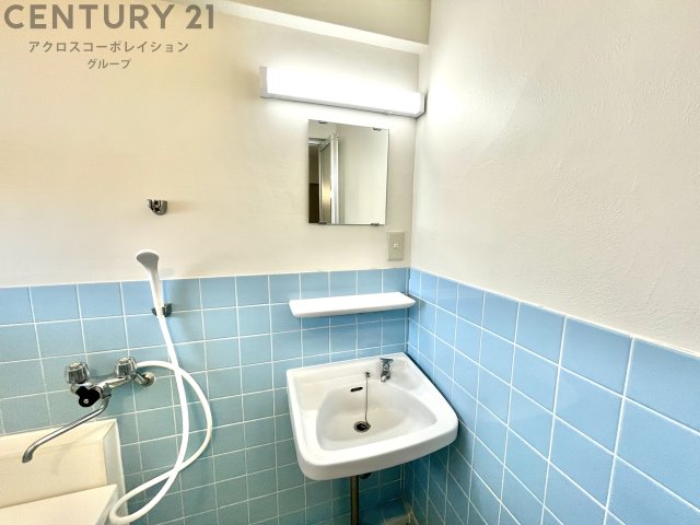 洗面設備　浴室内に洗面台がついてます！