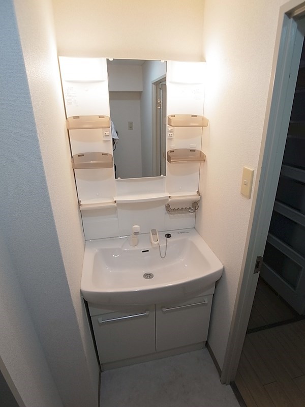 洗面設備　※同タイプの他のお部屋です