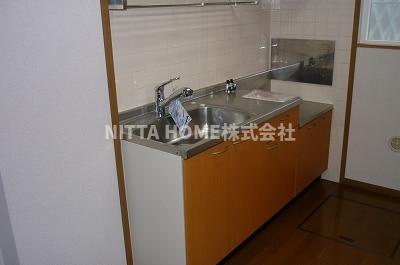 キッチン　ガスコンロ設置できます★