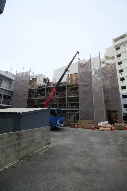 建物外観　※建築中