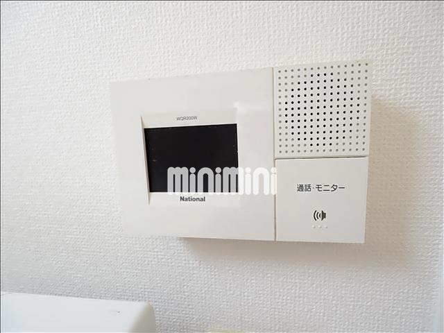 セキュリティ　映像で来訪者を確認できます