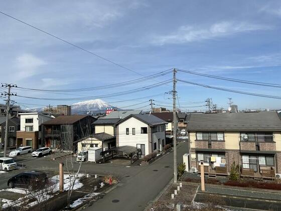 眺望　岩手山が見えます