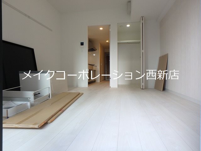 居室・リビング　※工事中の写真