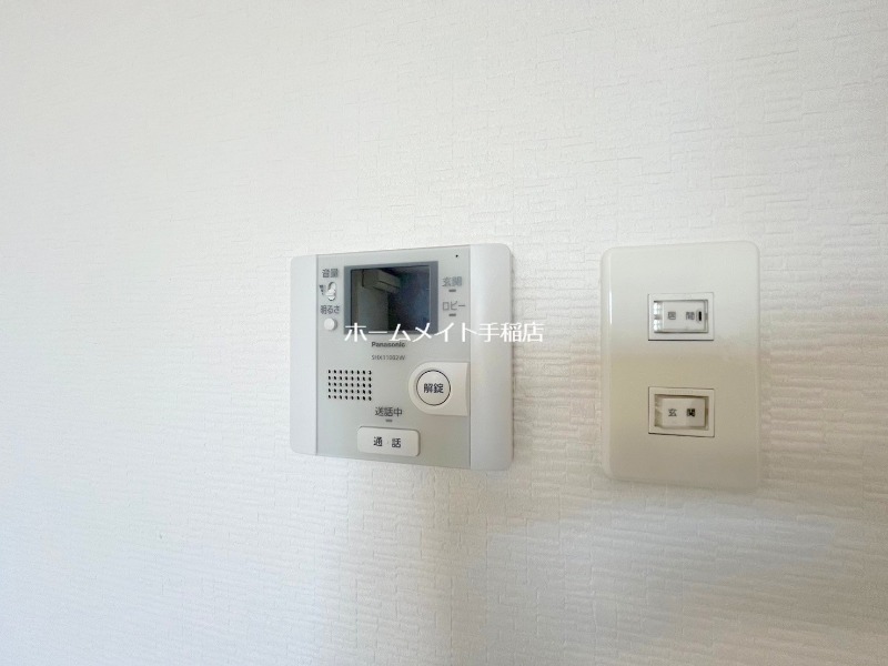 セキュリティ　モニター付きインターホン♪