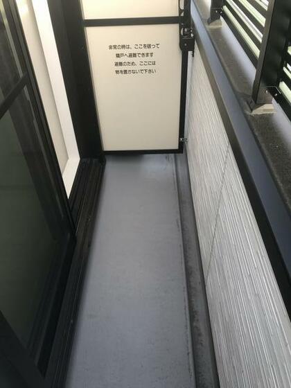 バルコニー　※別部屋参考写真