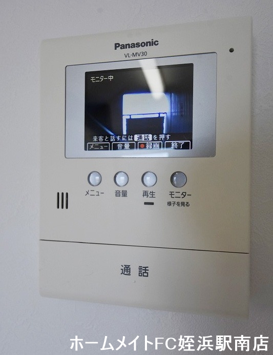 セキュリティ　★来客確認もモニター付きで安心★参考写真
