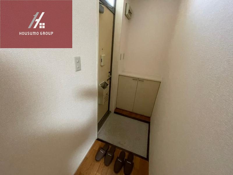 玄関　明るい玄関です