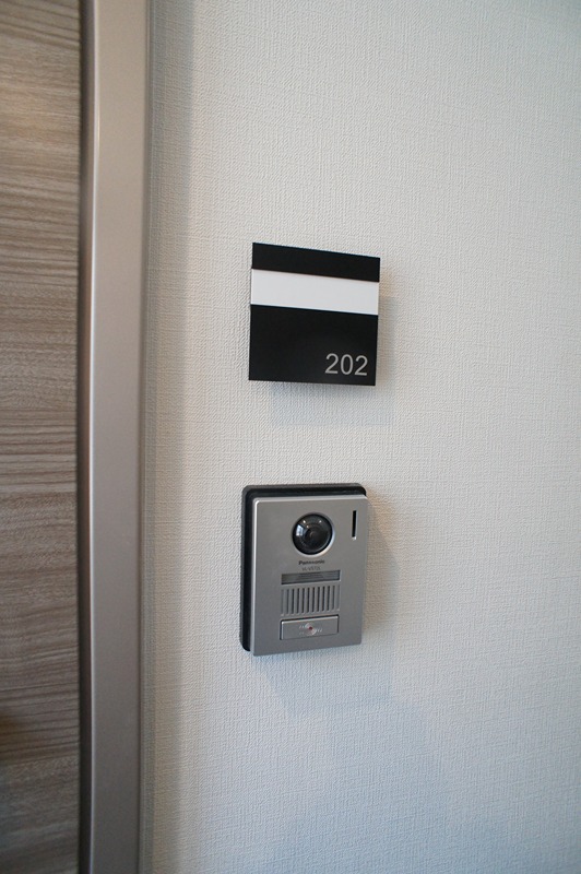 セキュリティ　モニター付きインターホン！