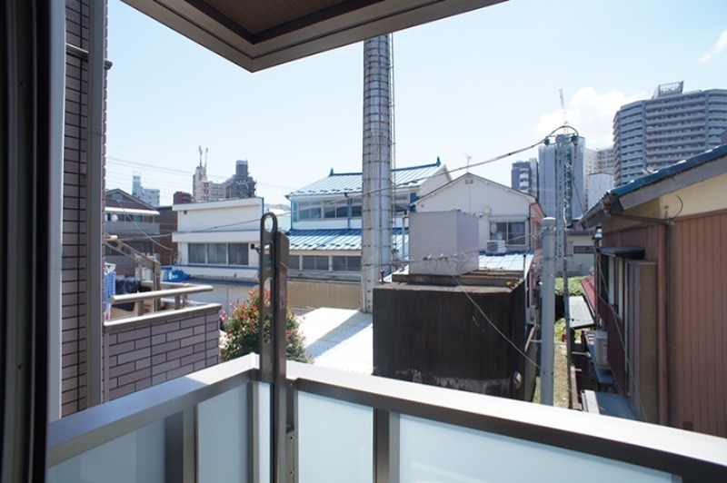 眺望　バルコニーからの眺めです！