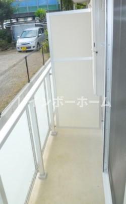 バルコニー　落ち着いた時間を過ごせるバルコニーです