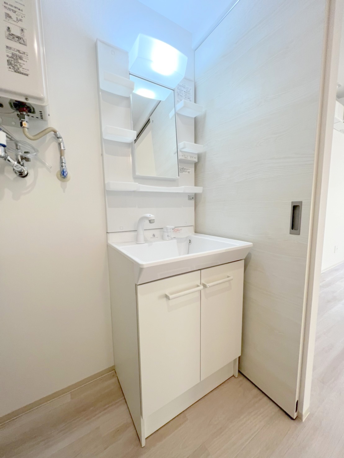 洗面設備　シャンドレはもはや必須アイテムですね♪