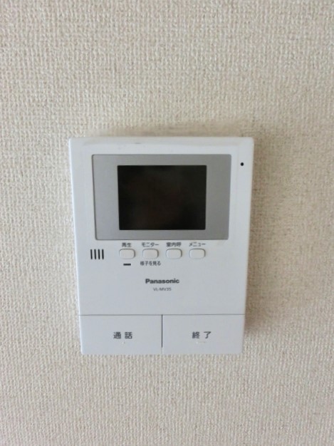 セキュリティ　TVインターホン　※別号室の参考写真です(現況優先・仕様違い