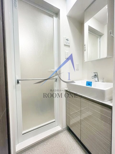 洗面設備　洗面台です。