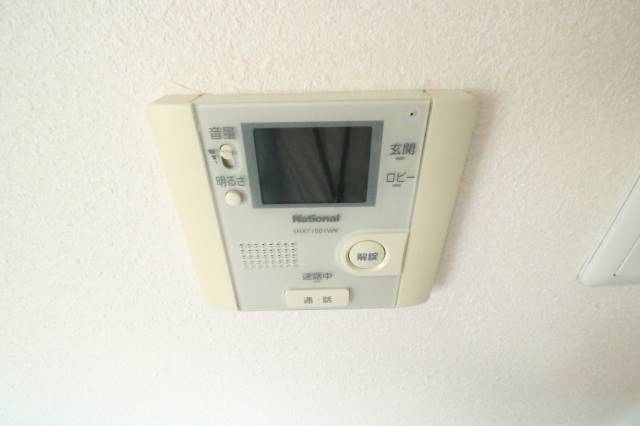 セキュリティ　誰が来たのか映像で確認できます♪