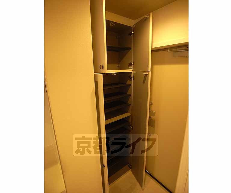 収納　広い玄関収納です。