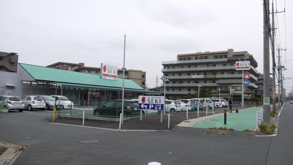 ドラックストア　ドラッグストアセキ新善町店（ドラッグストア）まで790m