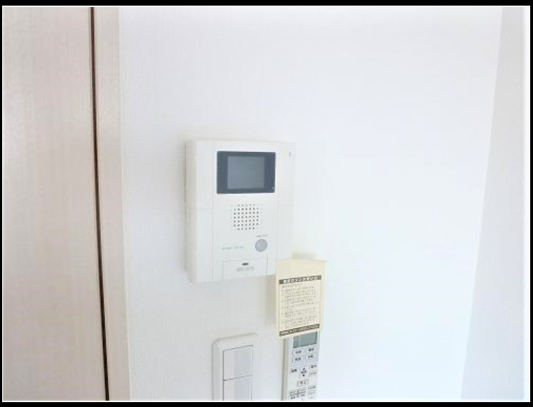 セキュリティ　急な来客でもTVモニターホンで安心ですね