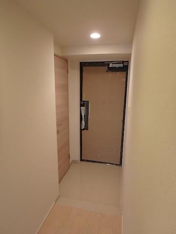 玄関　シューズボックス付きの玄関です