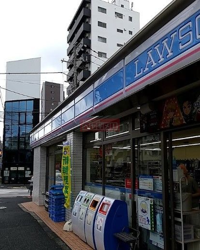 コンビニ　ローソン新馬場南口店（コンビニ）まで120m