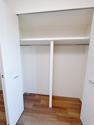 収納　洋室にあるクローゼット
