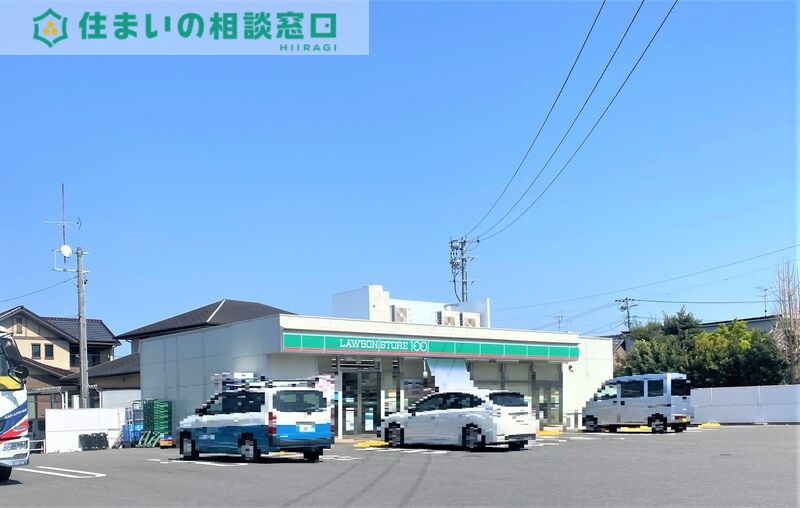 コンビニ　ローソンストア100岡崎中島町店（コンビニ）まで154m