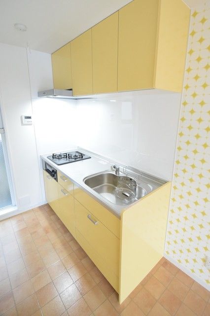 キッチン　※別部屋間取り反転現状優先