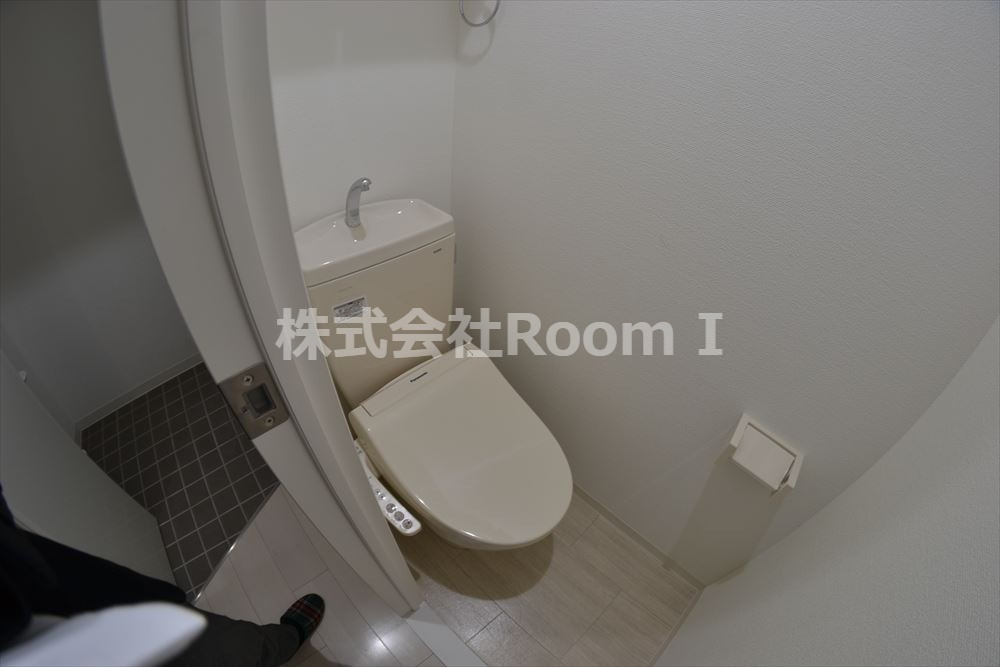 トイレ　ゆったりとした空間のトイレです