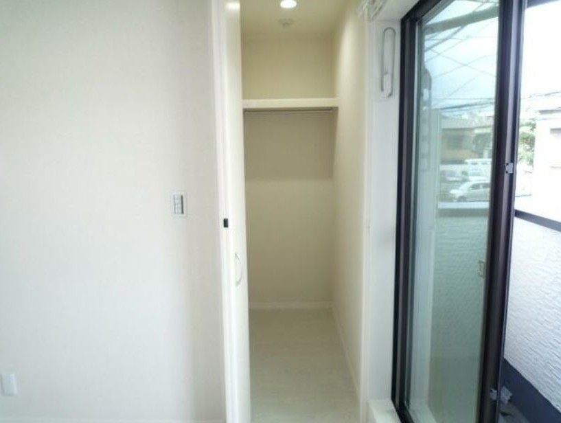収納　大容量のウォークインクローゼット♪