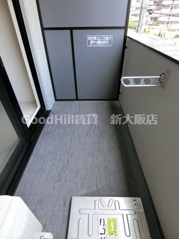 バルコニー　S-RESIDENCE新大阪Ridente